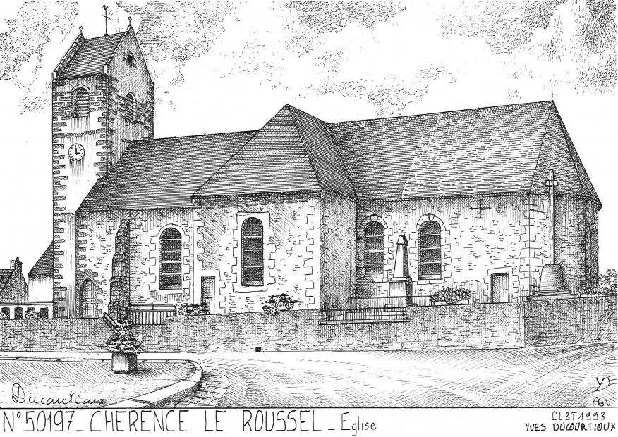 N 50197 - CHERENCE LE ROUSSEL - église